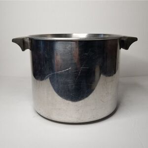 Revere Ware stainless steel stock pot 8 quart made in Korea